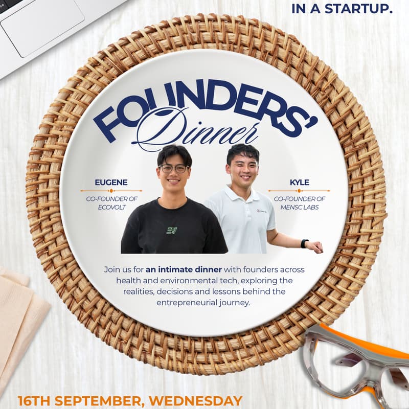 Cover Image for BLOCK71 Founder Dinner Club #2