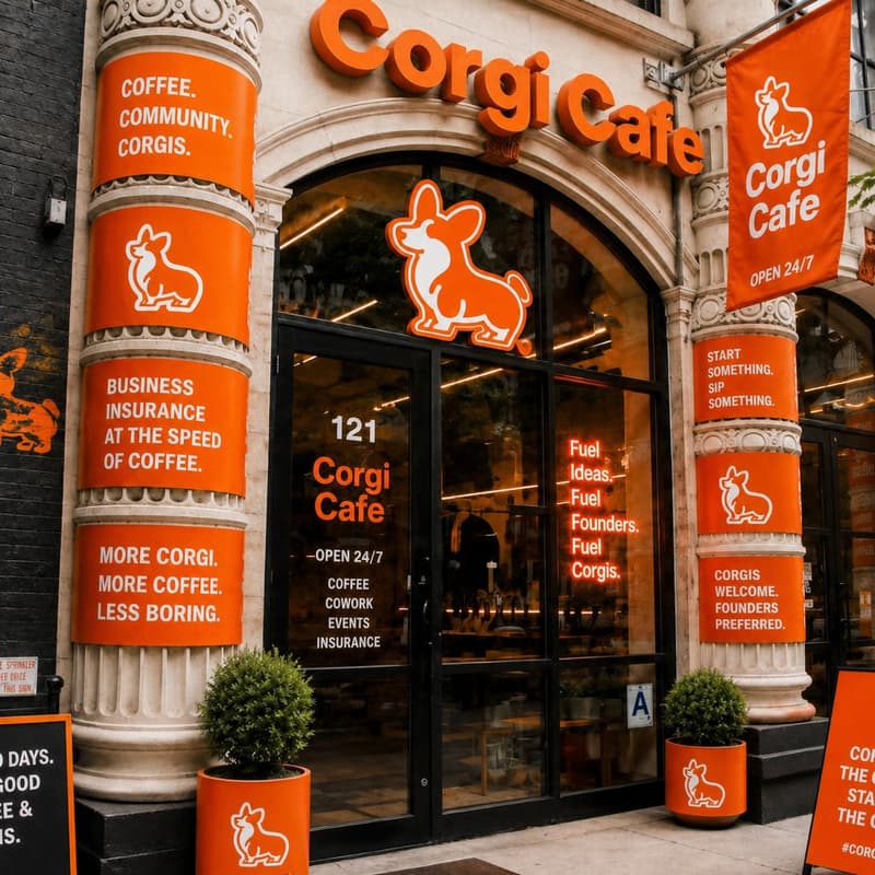 Cover Image for CORGI CAFE NYC GRAND OPENING