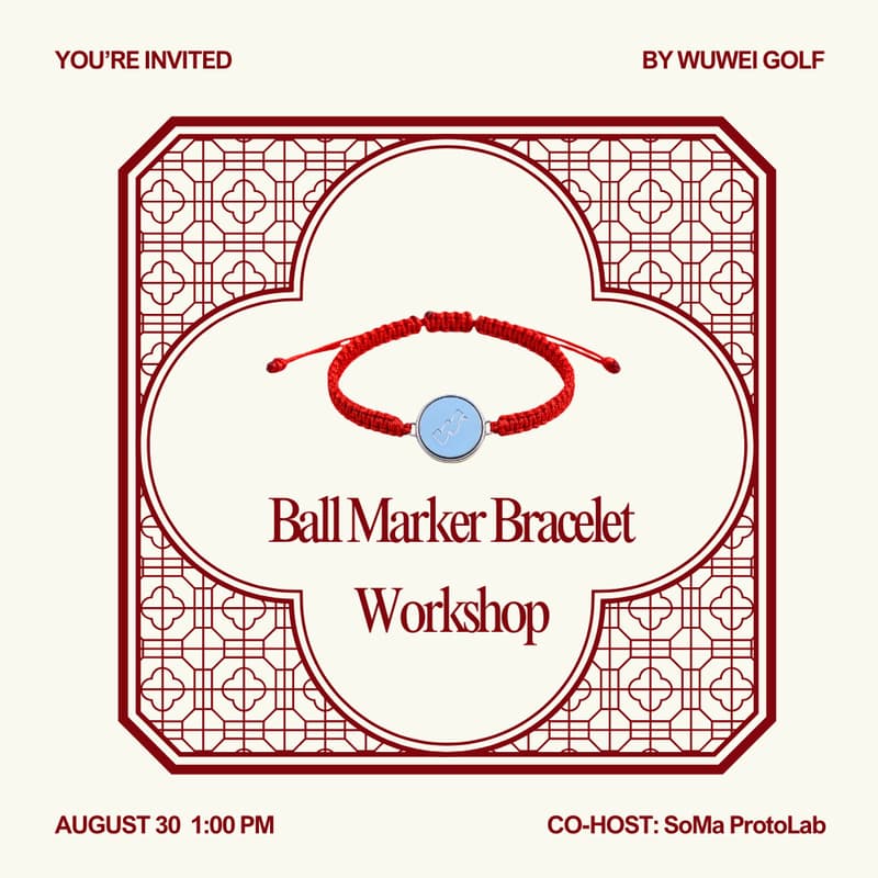 Cover Image for TEE & FLOW: Ball Marker Bracelet Workshop