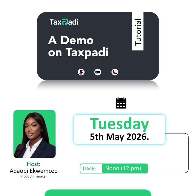 Cover Image for TaxPadi Demo