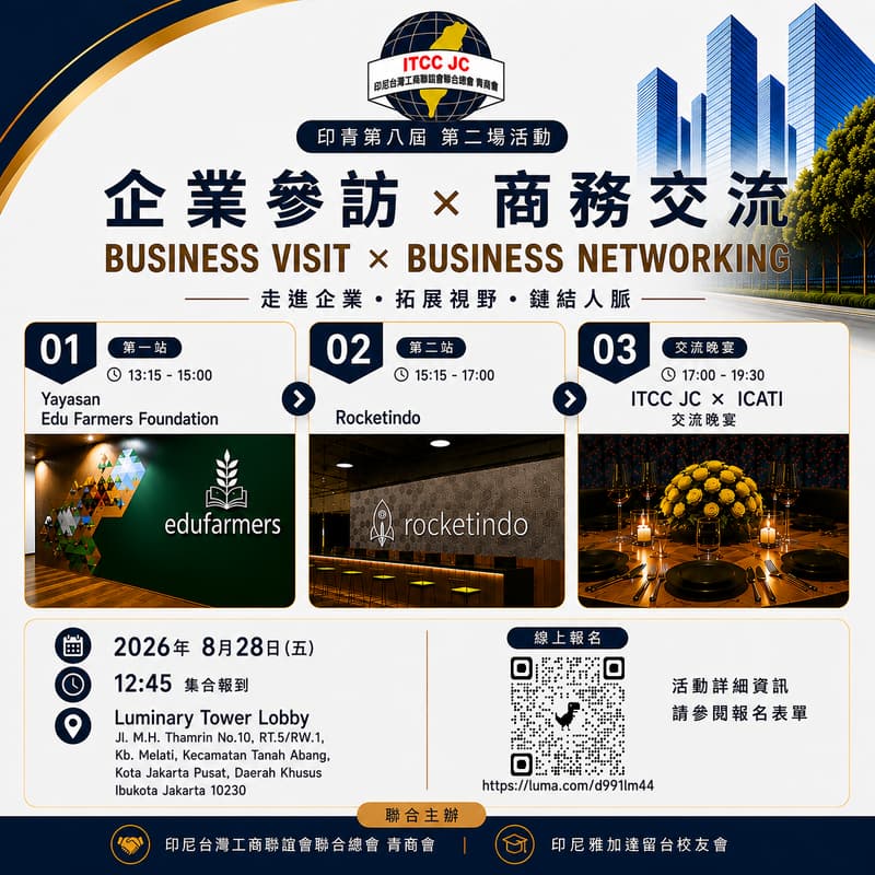 Cover Image for [ITCCJC x ICATI] 企業參訪與商務交流 - Business Visit & Networking