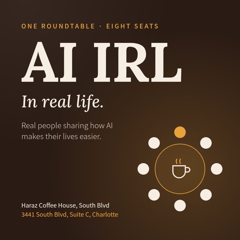 Cover Image for AI IRL Roundtable