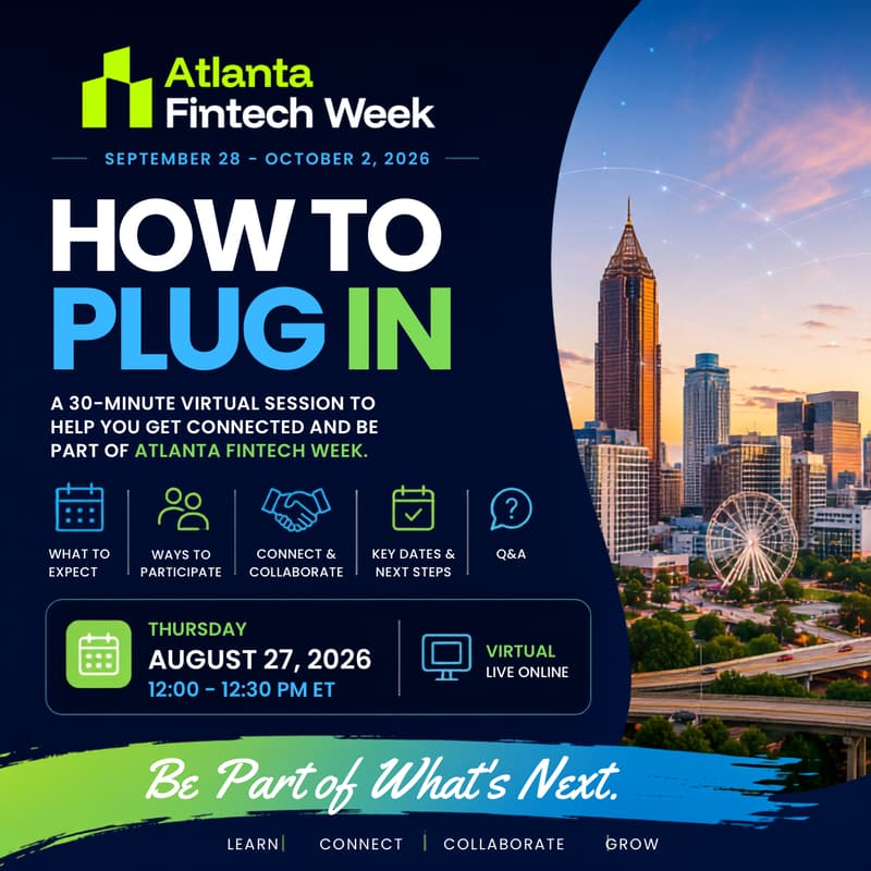 Cover Image for Atlanta Fintech Week: How to Plug In
