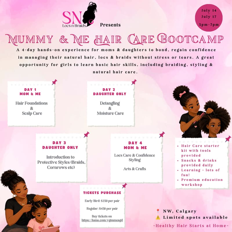 Cover Image for Mummy & Me Hair Care Bootcamp