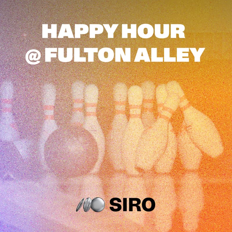 Cover Image for Siro Happy Hour @ Fulton Alley
