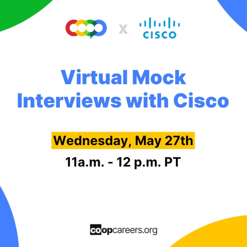 Cover Image for Virtual Mock Interviews with Cisco