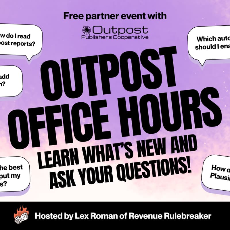 Cover Image for Outpost Office Hours: Learn what's new and ask your questions with co-founder Ryan Singel (Free event)