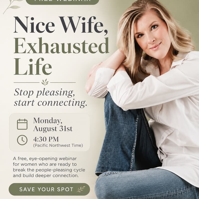 Cover Image for Nice Wife, Exhausted Life: Stop Pleasing, Start Connecting