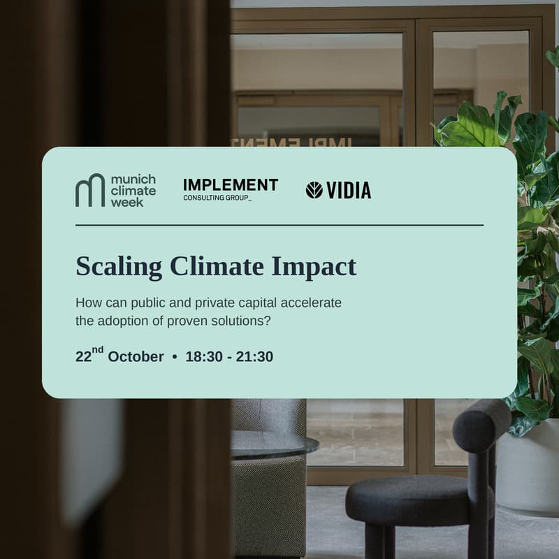 Cover Image for Scaling Climate Impact: How can public and private capital accelerate the adoption of proven solutions?