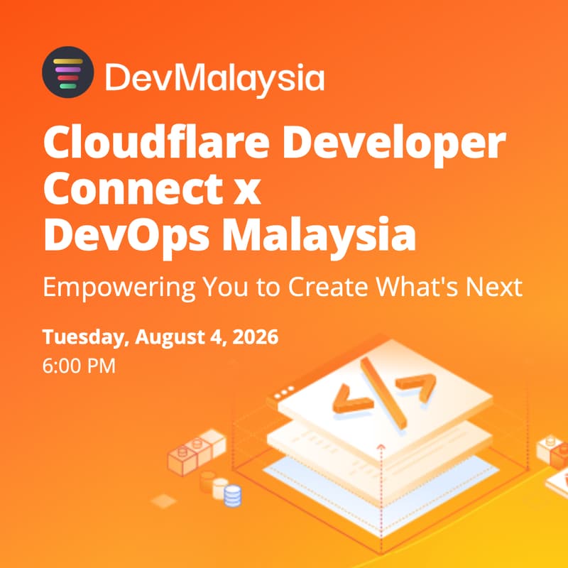 Cover Image for Cloudflare Developer Connect x DevOps Malaysia
