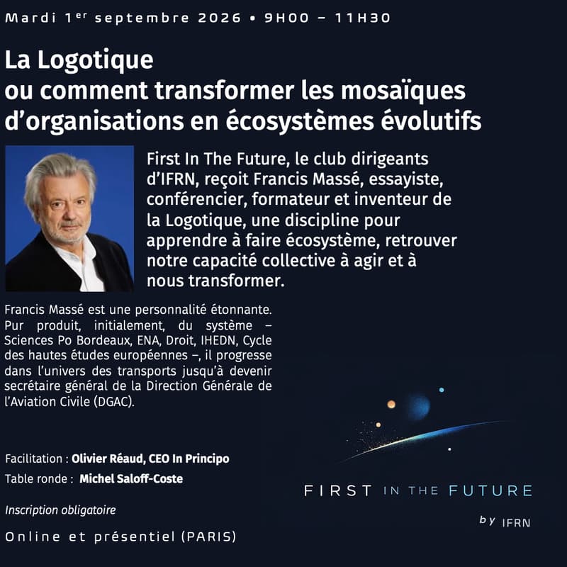 Cover Image for First In The Future invite Francis Massé (présentiel)