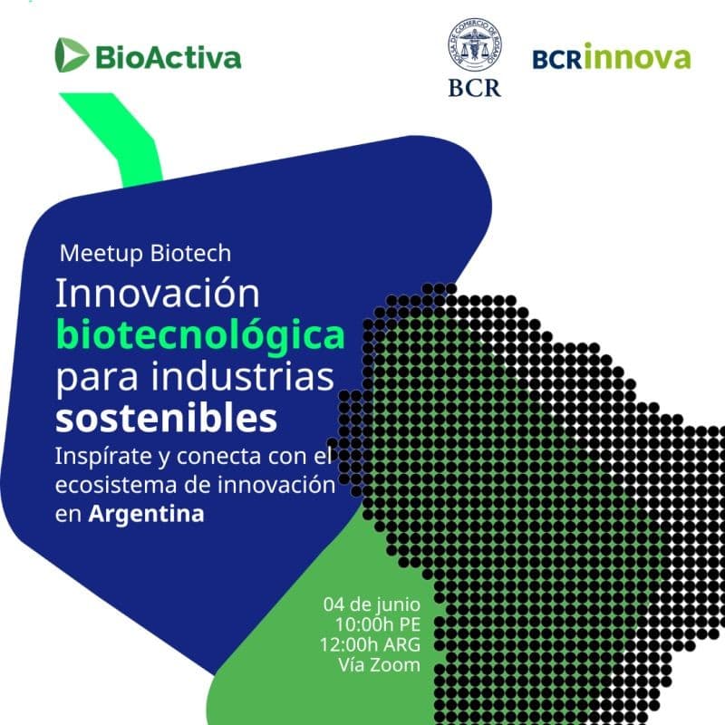 Cover Image for MeetUp Biotech: "Innovación biotecnológica para industrias sostenible"
