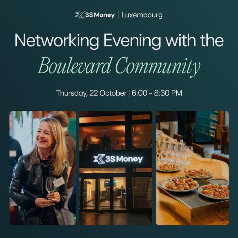 Cover Image for 3S Money Exclusive Networking Event in Luxembourg