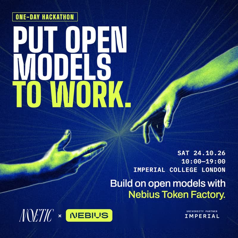 Cover Image for Noetic X Nebius One Day Hackathon