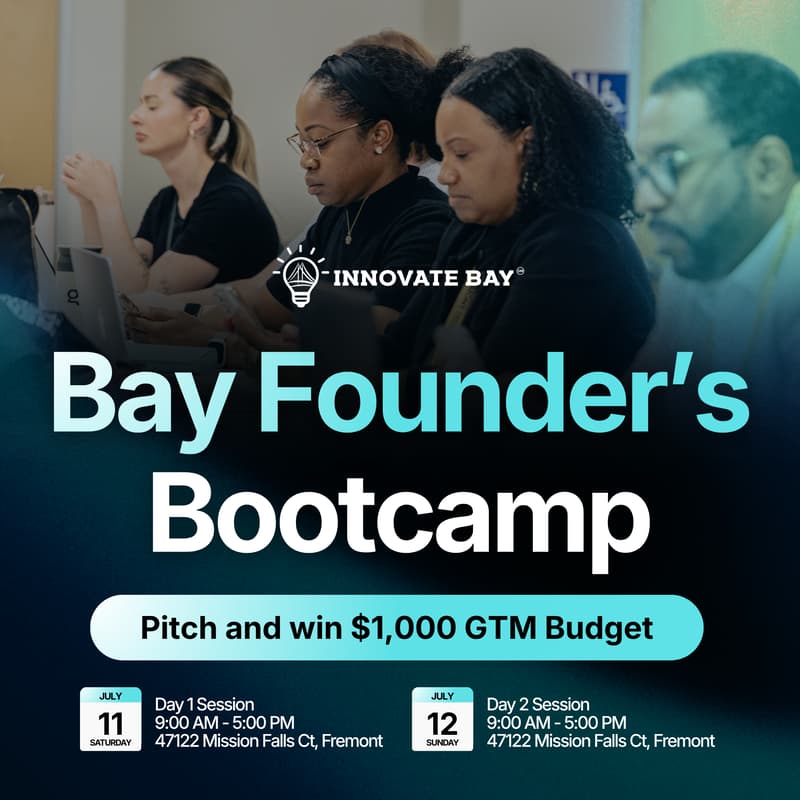 Cover Image for Bay Founderβs Bootcamp (2-Days)