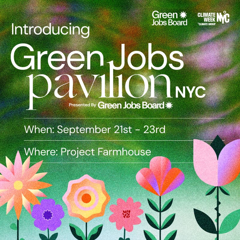 Cover Image for Green Jobs Pavilion 2026 NYC