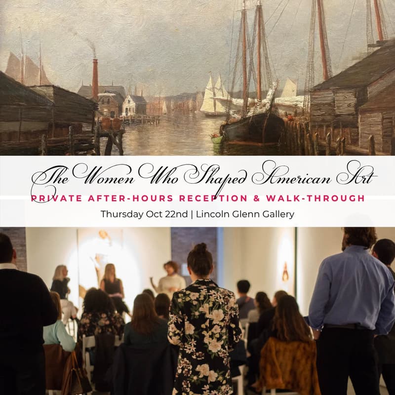 Cover Image for Private Gallery Night: The Women Who Shaped American Art