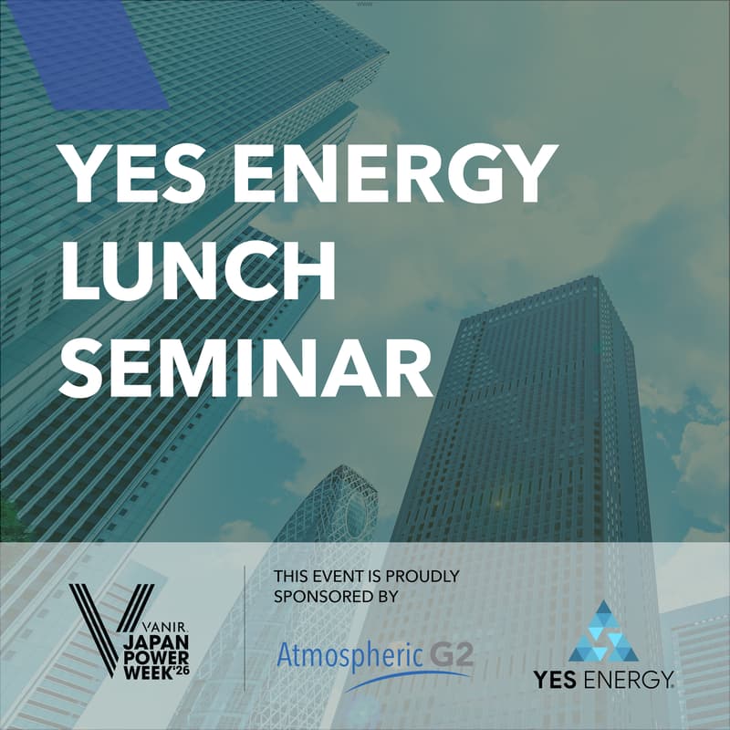 Cover Image for Yes Energy 'Japan Winter Outlook' Lunch seminar