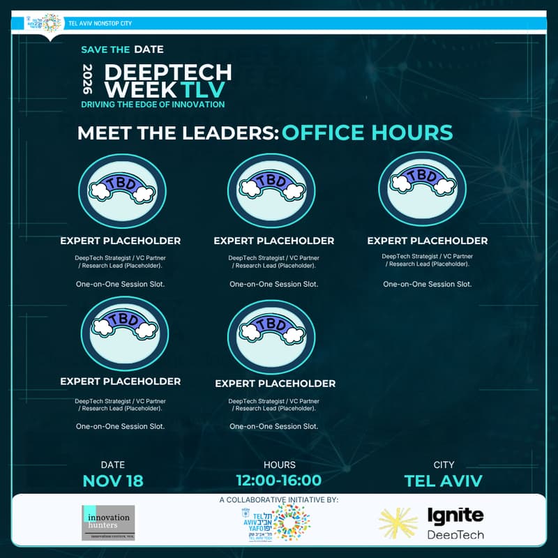 Cover Image for DeepTech Office Hours