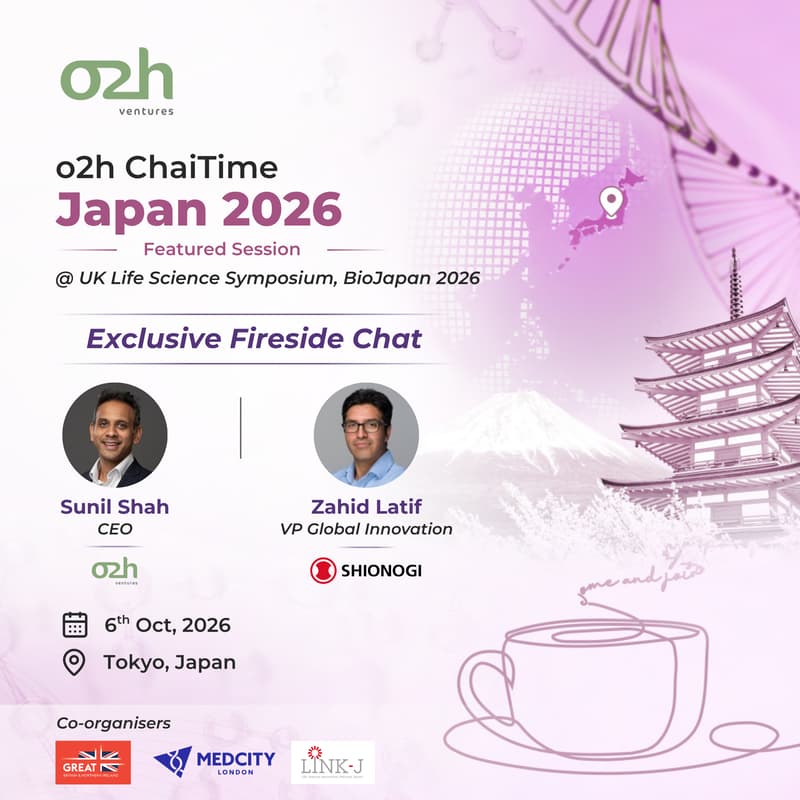 Cover Image for o2h ChaiTime - Japan 2026 | Featured Session at the UK Life Science Symposium
