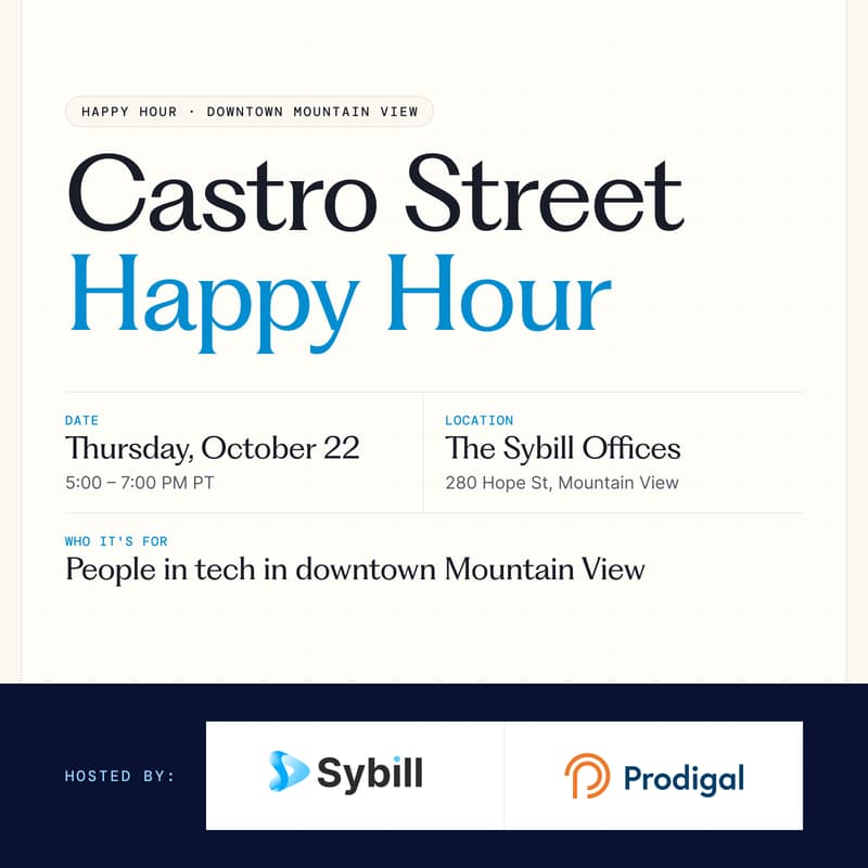 Cover Image for Castro Street Tech Happy Hour
