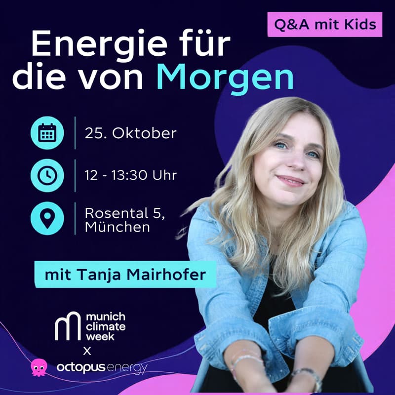 Cover Image for Energie für die von Morgen – Ein Zukunftsgespräch mit Tanja Mairhofer, bei dem Kinder und Jugendliche die Fragen stellen.