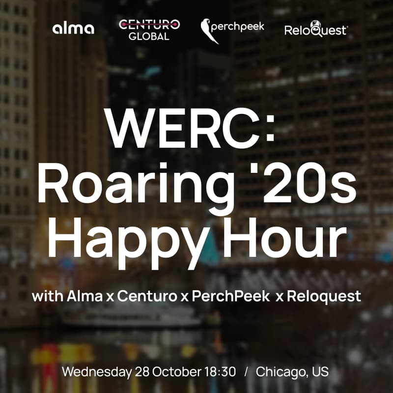 Cover Image for WERC: Roaring '20s Happy Hour with Alma x Centuro Global x PerchPeek x ReloQuest