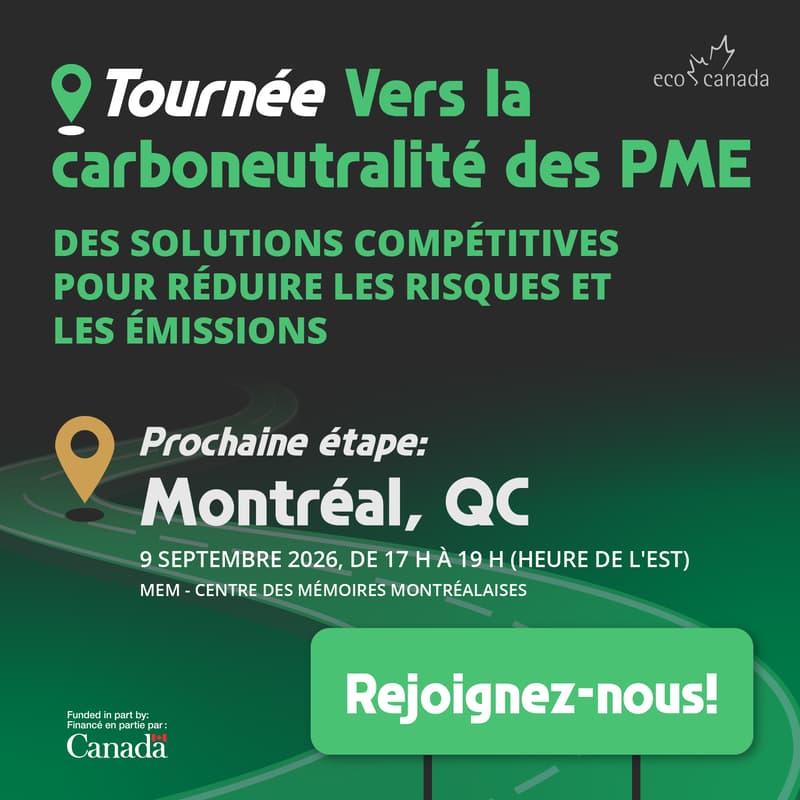 Cover Image for ECO Canada – Tournée Vers la carboneutralité des PME