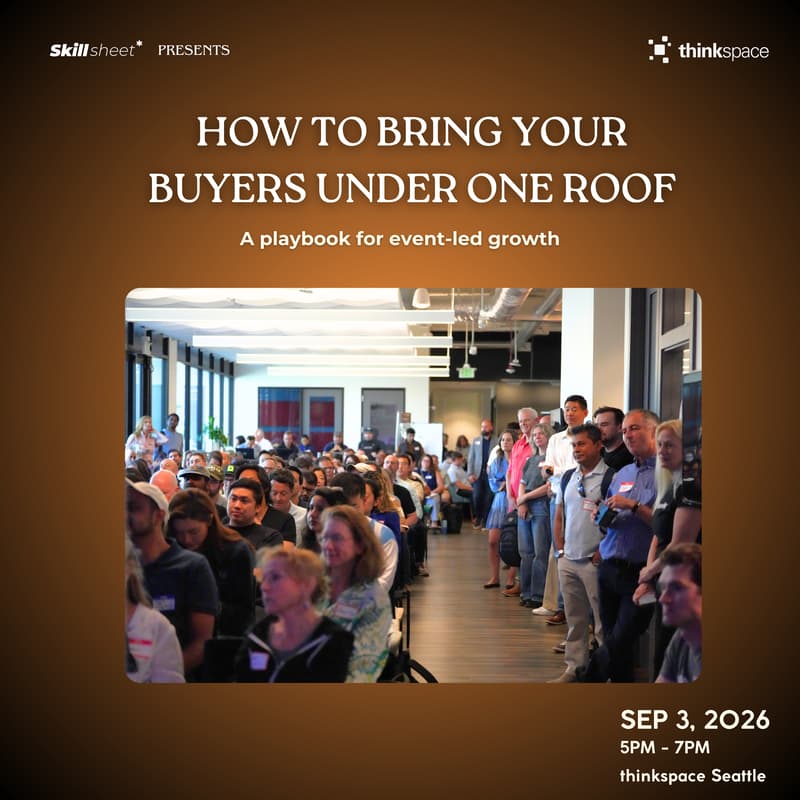 Cover Image for How To Bring Your Buyers Under One Roof - a playbook for event-led growth