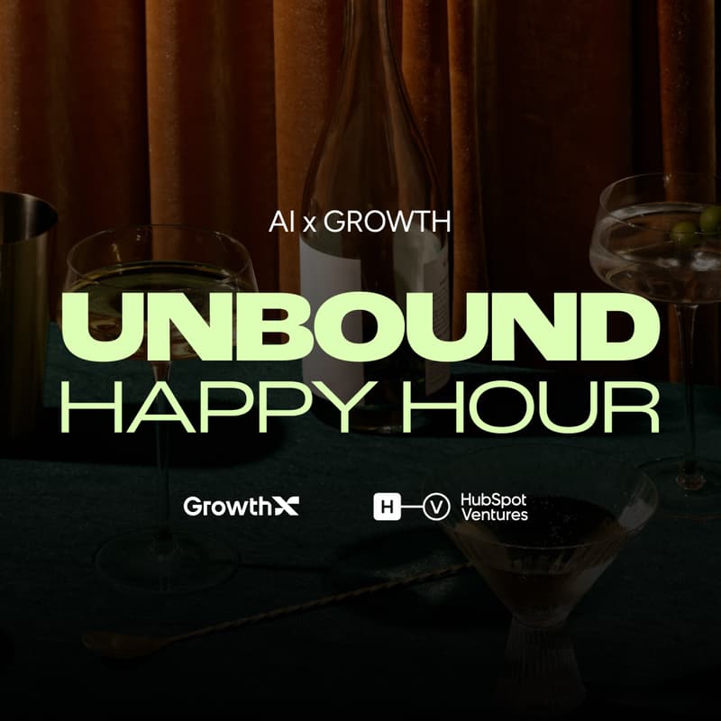 Cover Image for AI x Growth: UNBOUND Happy Hour with HubSpot Ventures