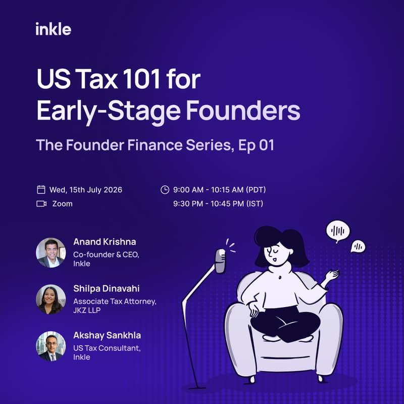 Cover Image for US Tax 101 for Early-Stage Founders - The Founder Finance Series, Ep 01