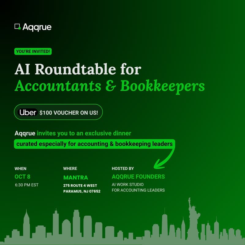 Cover Image for Dinner with Accountants & Bookkeepers: What’s working with AI?