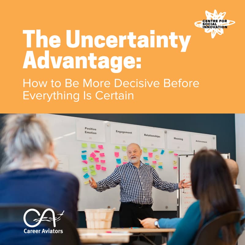 Cover Image for The Uncertainty Advantage: How to Be More Decisive Before Everything Is Certain