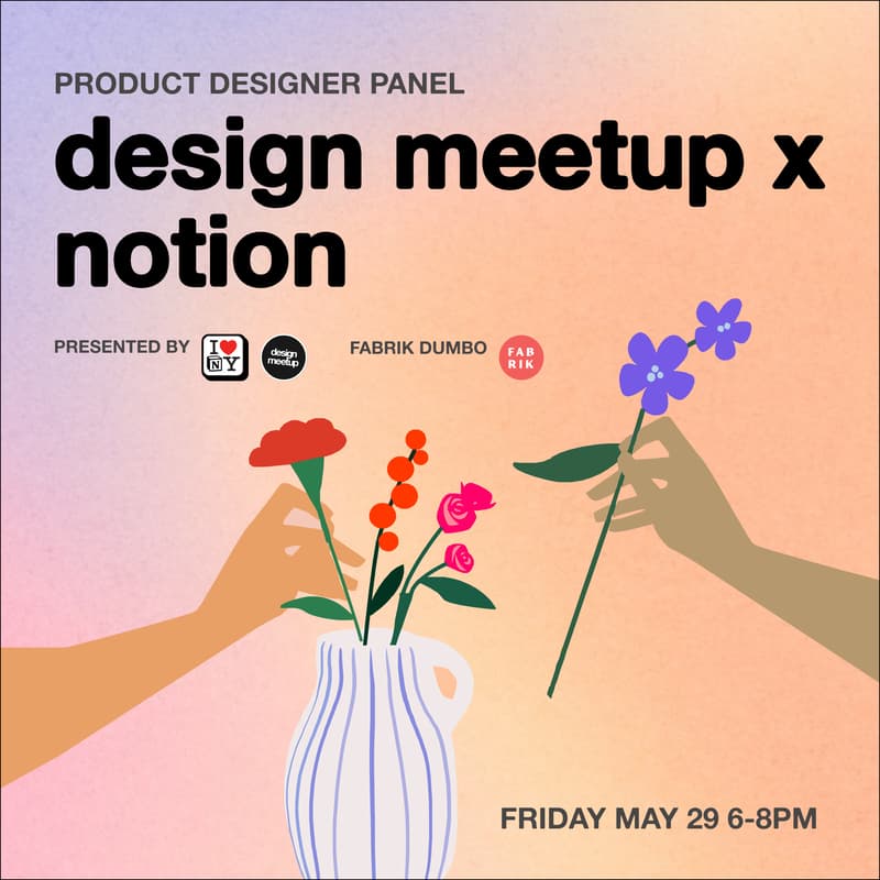 Cover Image for Design Meetup x Notion NY