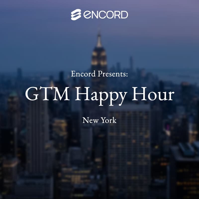 Cover Image for Encord GTM Happy Hour