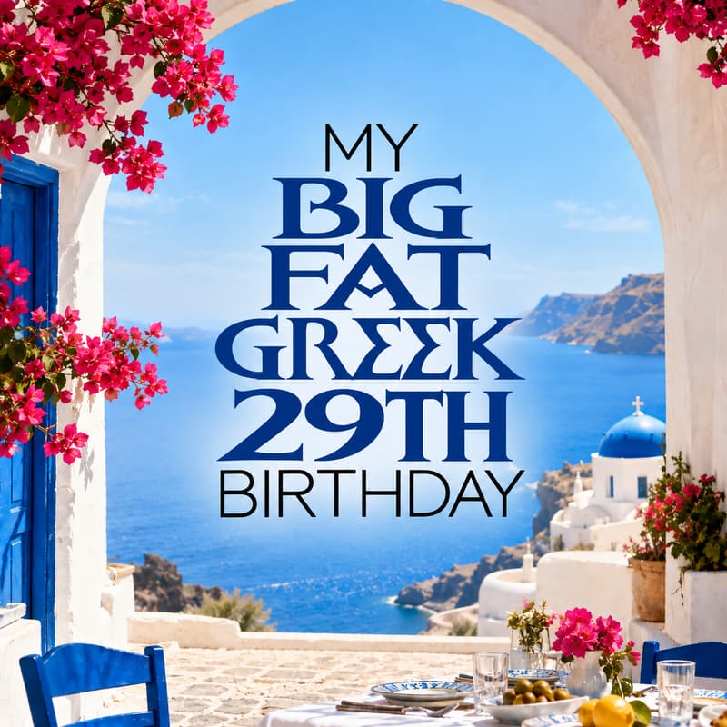 Cover Image for My Big Fat Greek 29th Birthday