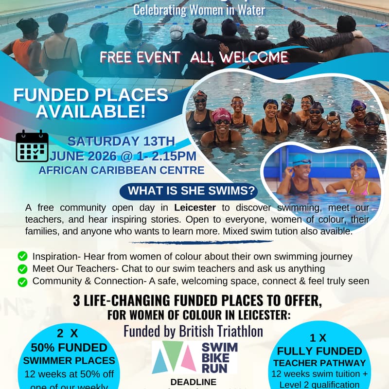 Cover Image for She Swims — A Unity Swimming Open Day