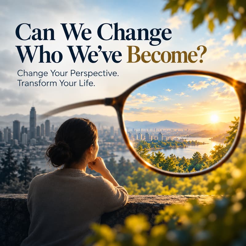Cover Image for Can We Change Who We’ve Become?Change Your Perspective. Transform Your Life.