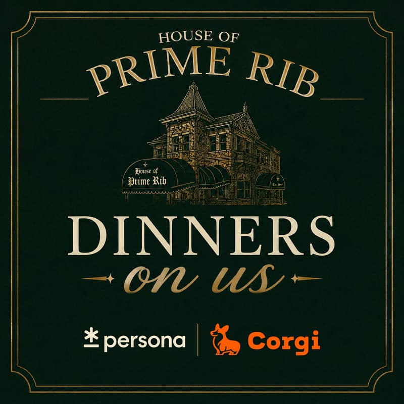Cover Image for SF HOPR Dinner for Founders by Persona and Corgi