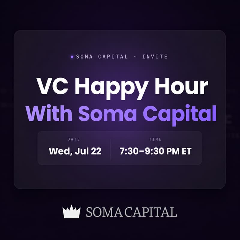 Cover Image for VC Happy Hour With Soma Capital