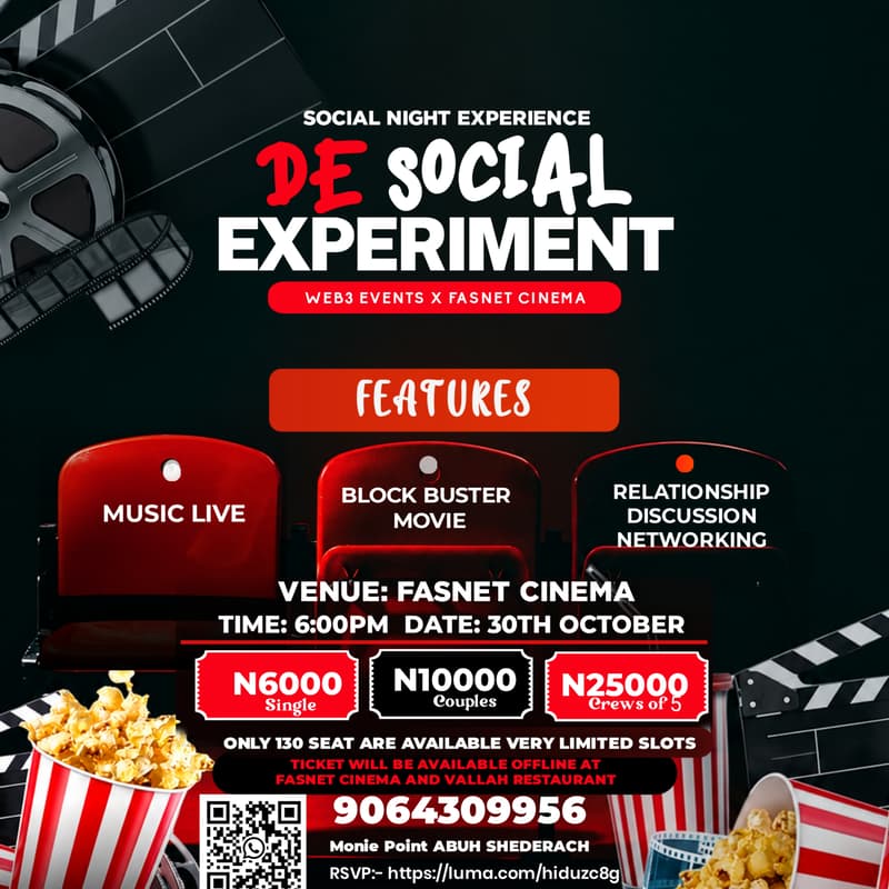 Cover Image for De Social Experiment 📸🎶 💰