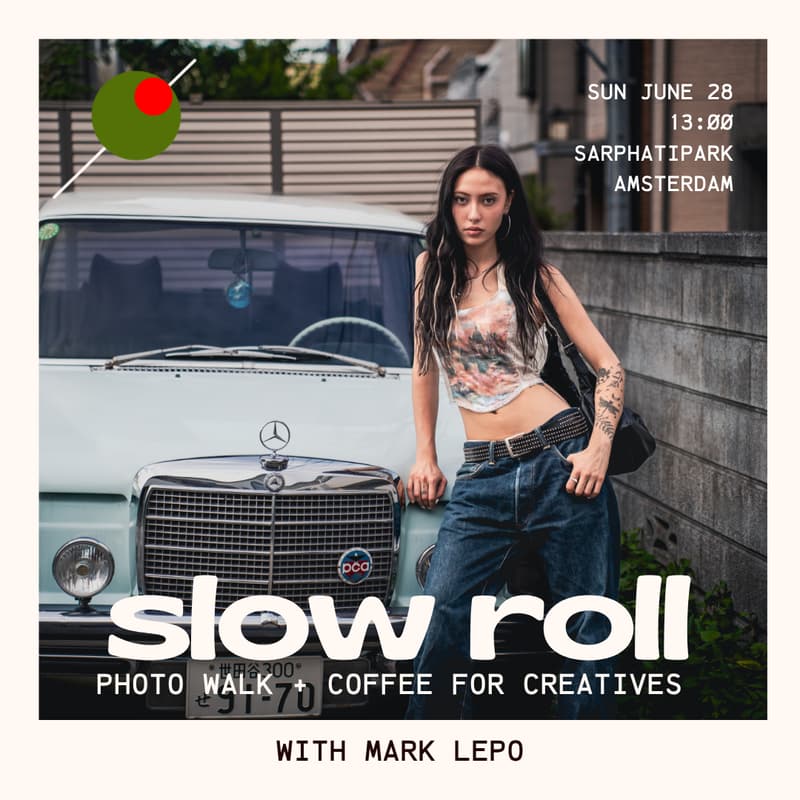 Cover Image for Slow Roll #3: Photo Walk + Coffee for Creatives with Mark Lepo