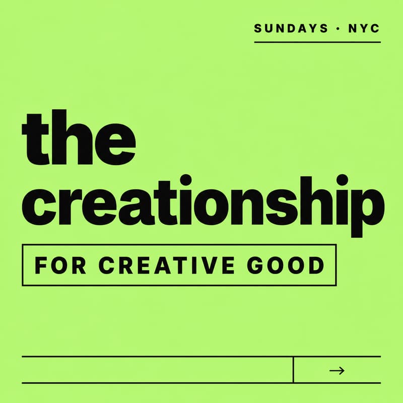 Cover Image for Creationship Sundays: AI for Creative Good