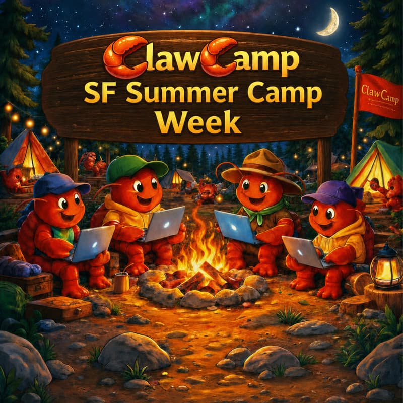 Cover Image for 🦞 ClawCamp SF Summer Camp Week Passport 🦞