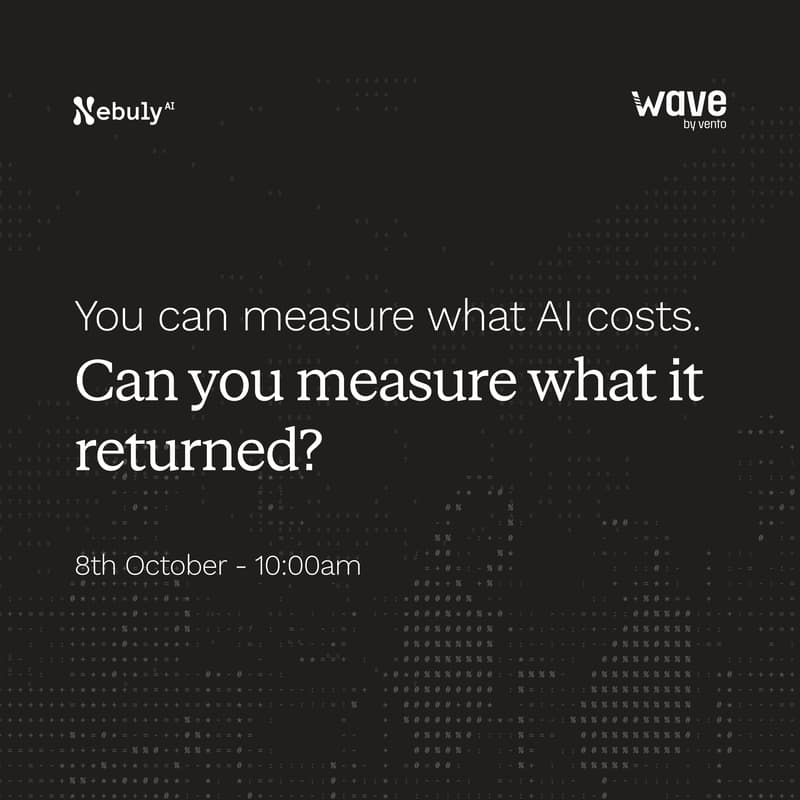 Cover Image for Round table: You can measure what AI costs. Can you measure what it returned?