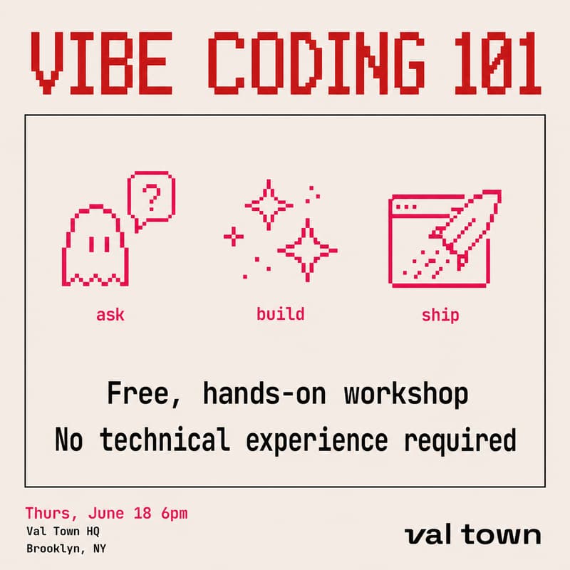 Cover Image for Vibe Coding 101 (NYC)
