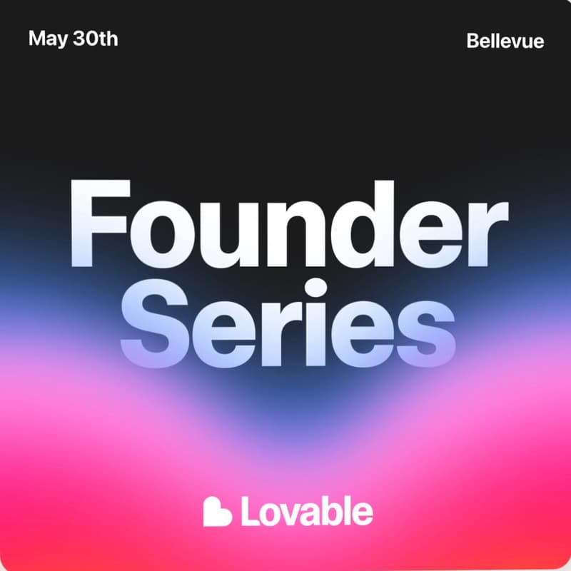 Cover Image for Lovable Founder Series: Eastside Edition