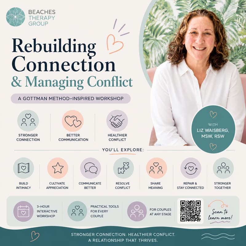 Cover Image for Rebuilding Connection and Managing Conflict: A Gottman Inspired Workshop