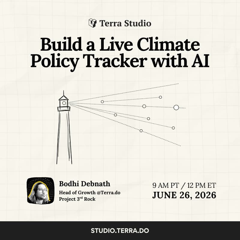 Cover Image for Build a Live Climate Policy Tracker with AI