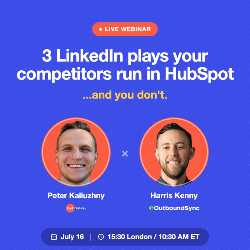 Cover Image for 3 LinkedIn plays your competitors run in HubSpot, and you don't